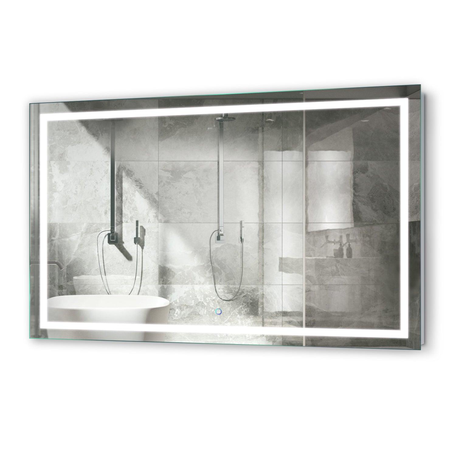 Krugg Icon 54″ X 36″ LED Wall Mirror