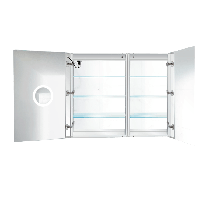 Krugg Svange 42″ X 36″ LED Bi-View Medicine Cabinet w/Dimmer & Defogger