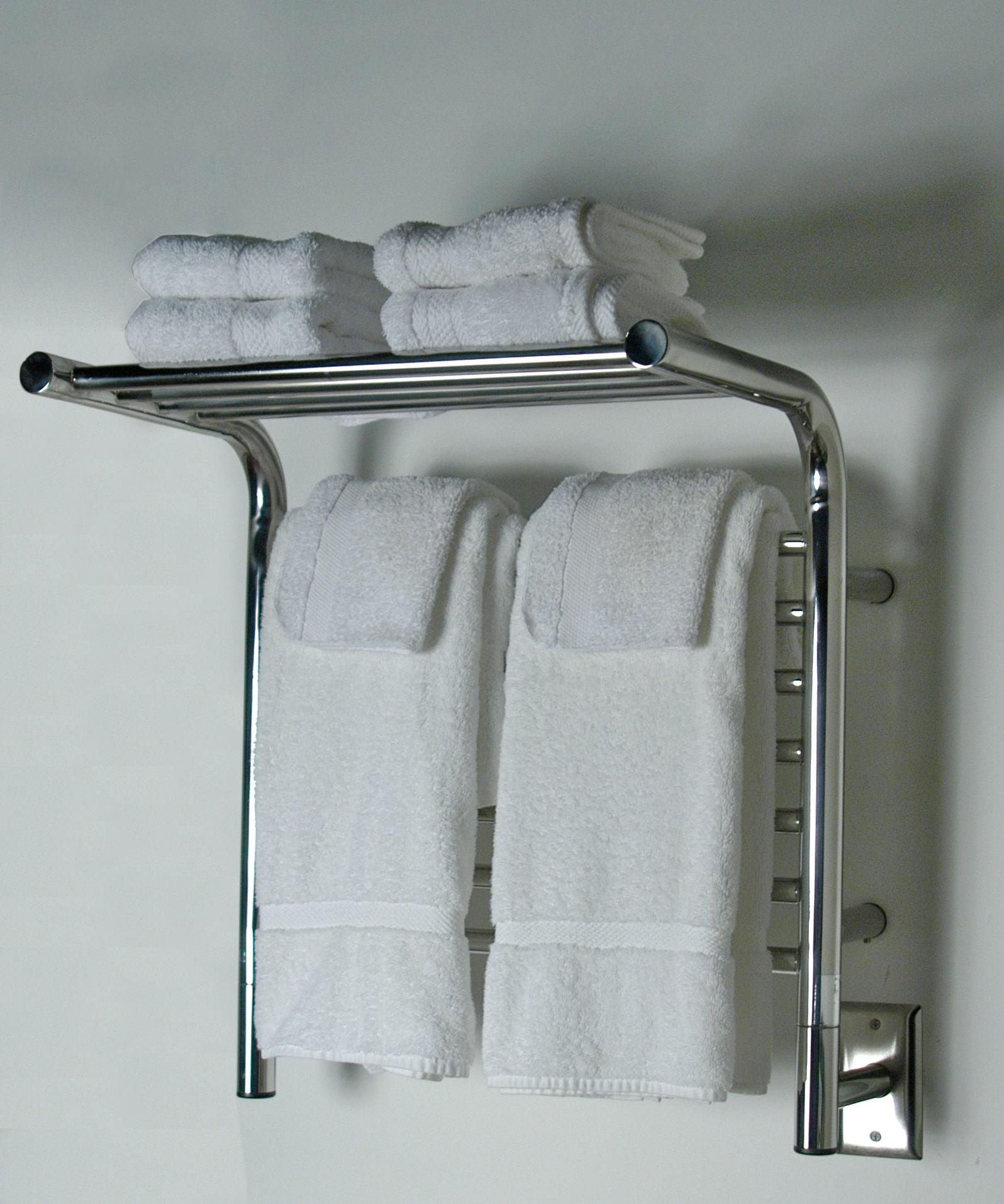 Amba Jeeves M Shelf Hardwired Towel Warmer - 20.5"w x 22"h - towelwarmers