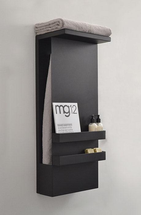 Mg12 Geometrici Shelf Towel Warmer - 16.55"W x 40.55"H - Only Towel Warmers