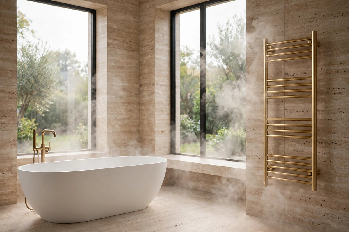 Mr. Steam towel warmer