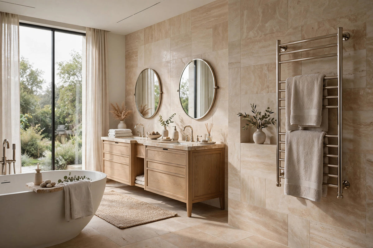 Polished Nickel Towel Warmers