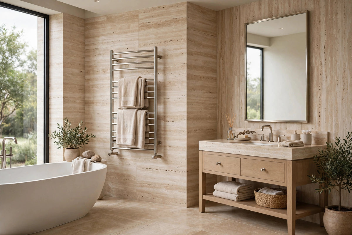 Satin Nickel Towel Warmers
