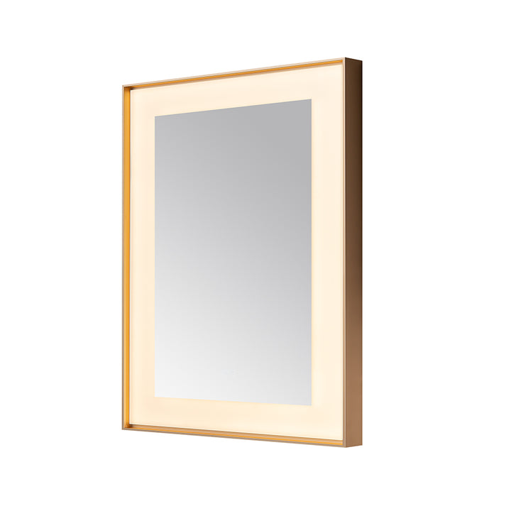 Aquadom Lexington 30"x36" LED Lighted Slim Frame Mirror with Defogger