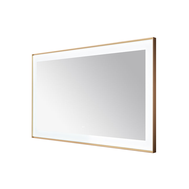Aquadom Lexington 60"x36" LED Lighted Slim Frame Mirror with Defogger