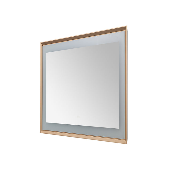 Aquadom Madison 48"x36" LED Lighted Chamfer Frame Mirror with Defogger