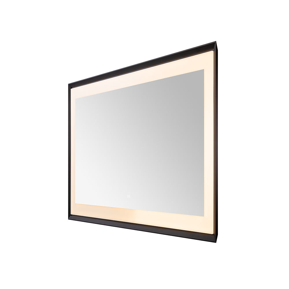 Aquadom Madison 48"x36" LED Lighted Chamfer Frame Mirror with Defogger