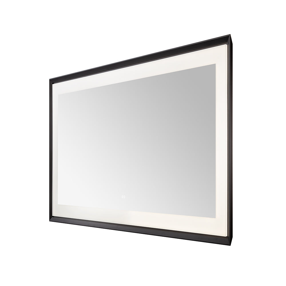 Aquadom Madison 60"x36" LED Lighted Chamfer Frame Mirror with Defogger