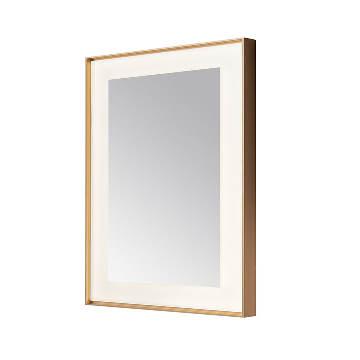 Aquadom Lexington 30"x36" LED Lighted Slim Frame Mirror with Defogger