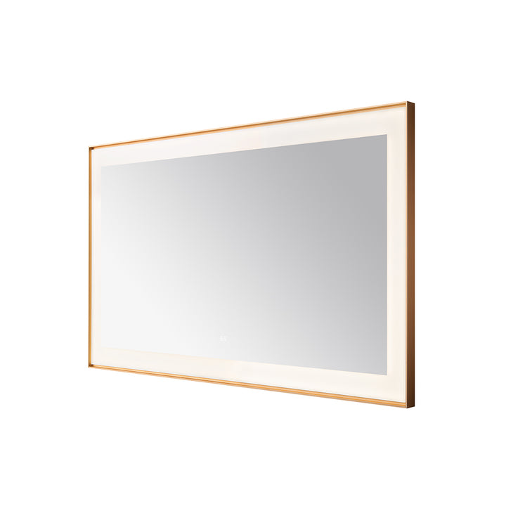 Aquadom Lexington 60"x36" LED Lighted Slim Frame Mirror with Defogger