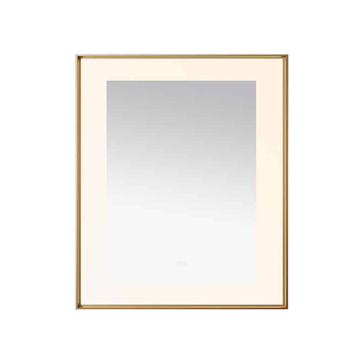 Aquadom Lexington 30"x36" LED Lighted Slim Frame Mirror with Defogger