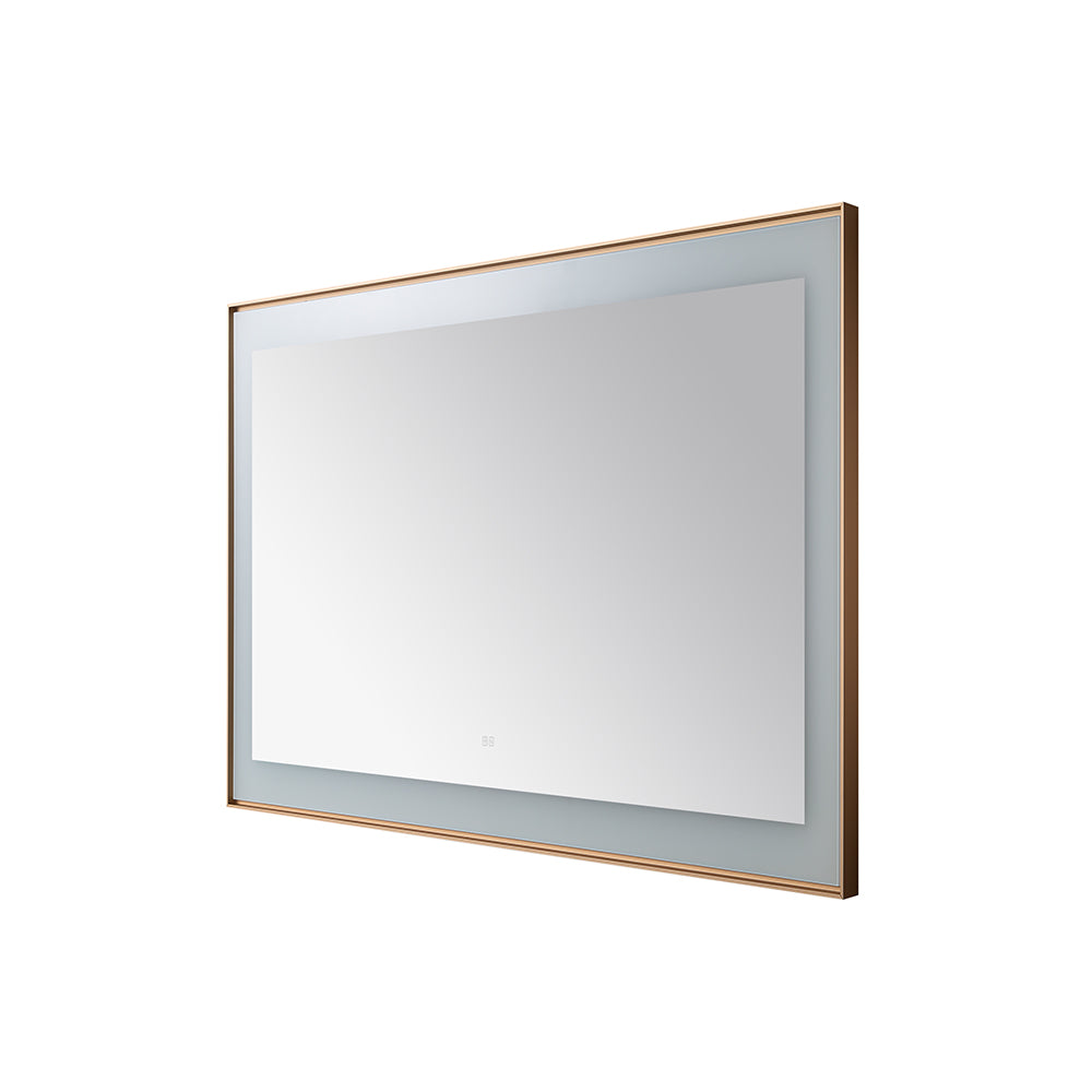  Aquadom Lexington 48"x36" LED Lighted Slim Frame Mirror with Defogger