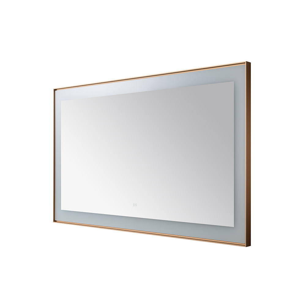 Aquadom Lexington 60"x36" LED Lighted Slim Frame Mirror with Defogger