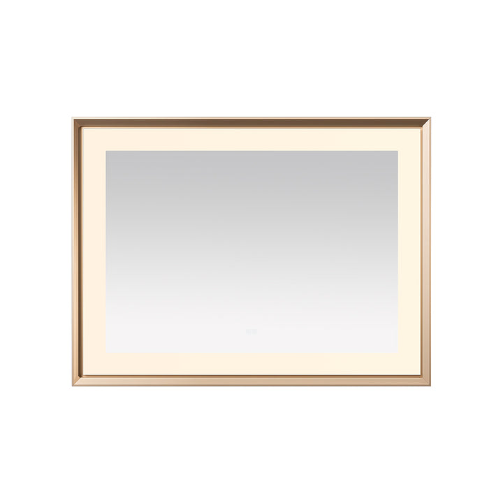 Aquadom Madison 48"x36" LED Lighted Chamfer Frame Mirror with Defogger