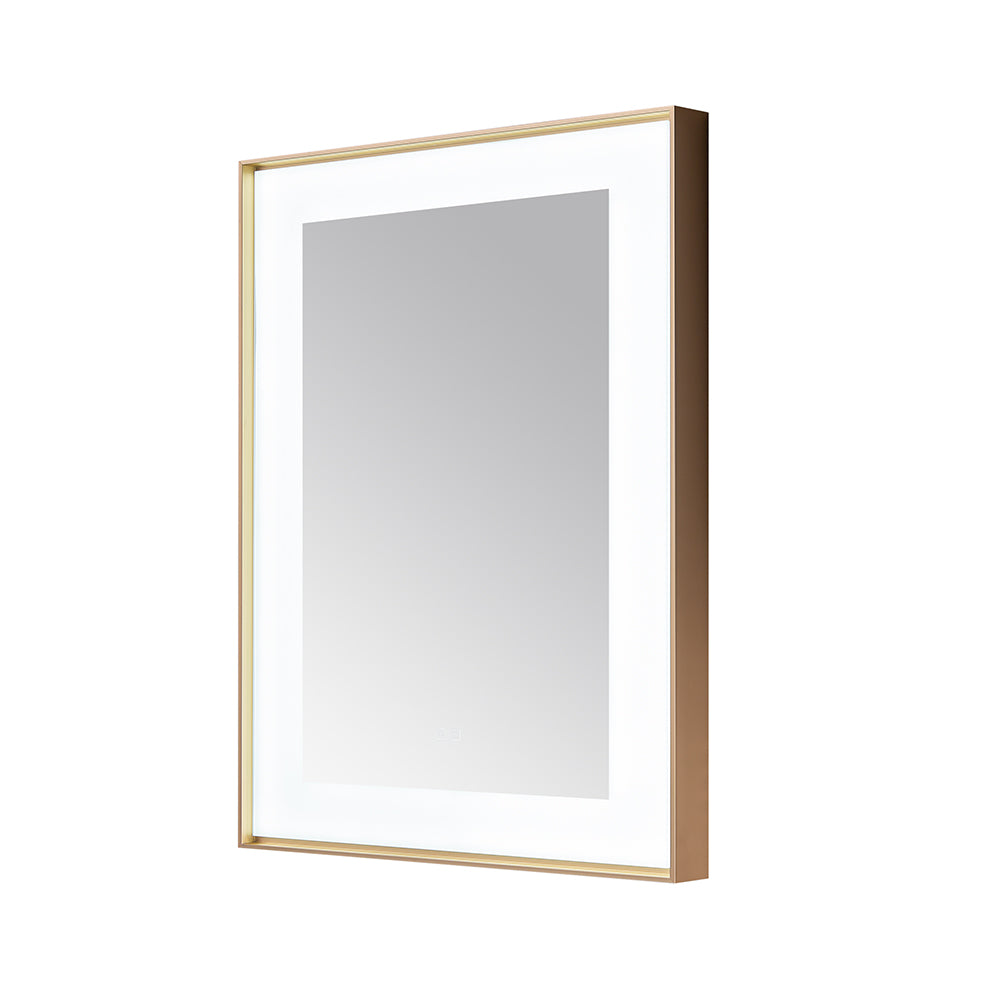 Aquadom Lexington 30"x36" LED Lighted Slim Frame Mirror with Defogger