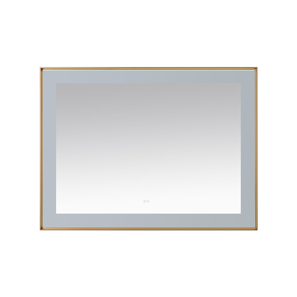  Aquadom Lexington 48"x36" LED Lighted Slim Frame Mirror with Defogger