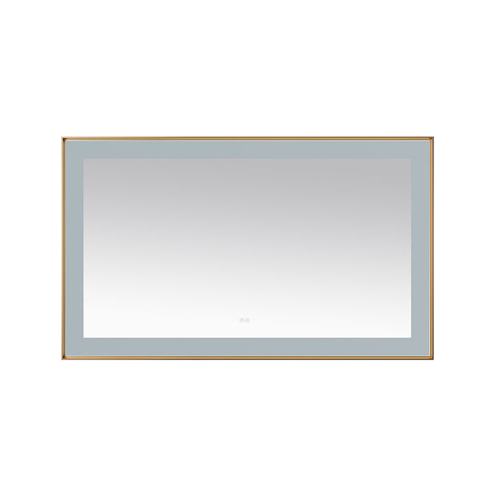 Aquadom Lexington 60"x36" LED Lighted Slim Frame Mirror with Defogger