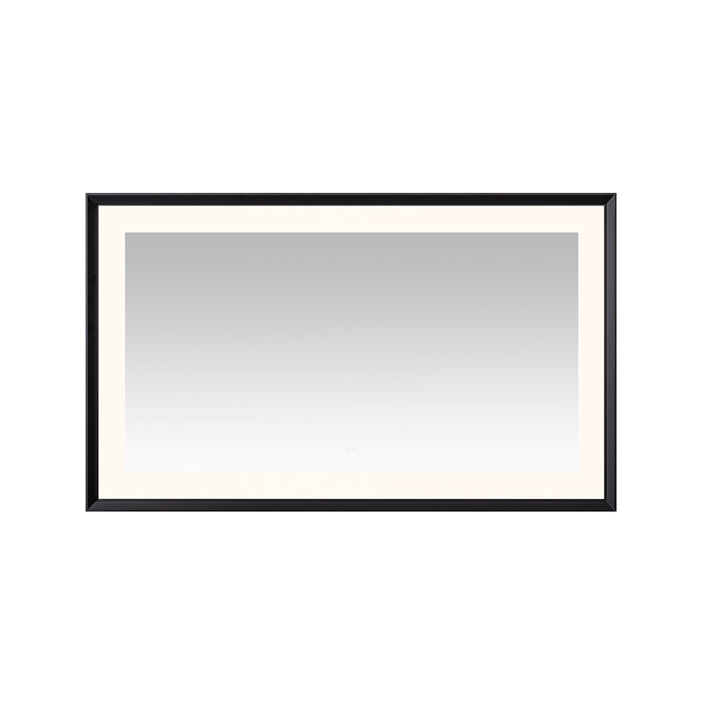 Aquadom Madison 60"x36" LED Lighted Chamfer Frame Mirror with Defogger