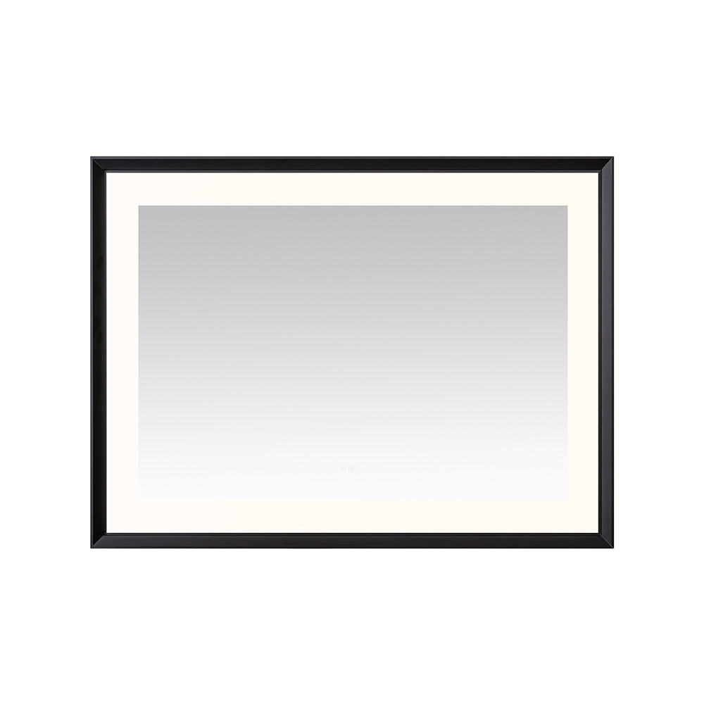 Aquadom Madison 48"x36" LED Lighted Chamfer Frame Mirror with Defogger