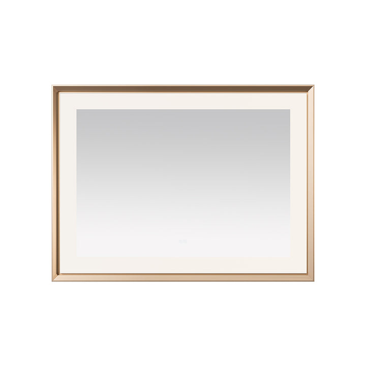 Aquadom Madison 48"x36" LED Lighted Chamfer Frame Mirror with Defogger