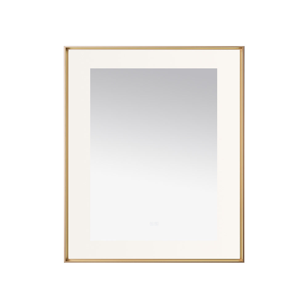 Aquadom Lexington 30"x36" LED Lighted Slim Frame Mirror with Defogger