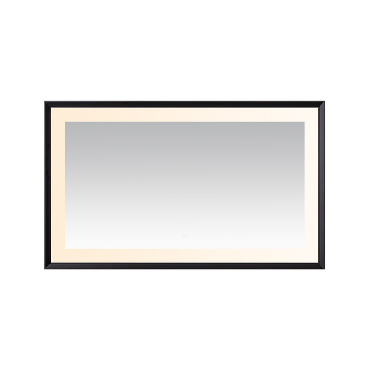 Aquadom Madison 60"x36" LED Lighted Chamfer Frame Mirror with Defogger