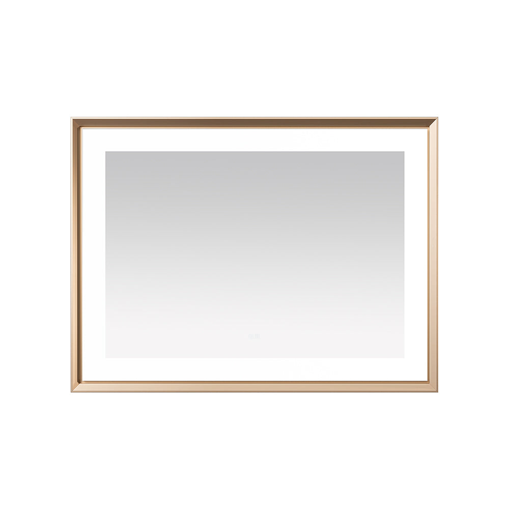 Aquadom Madison 48"x36" LED Lighted Chamfer Frame Mirror with Defogger
