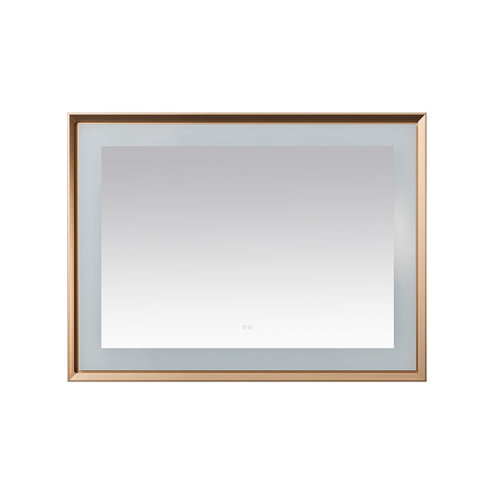 Aquadom Madison 48"x36" LED Lighted Chamfer Frame Mirror with Defogger