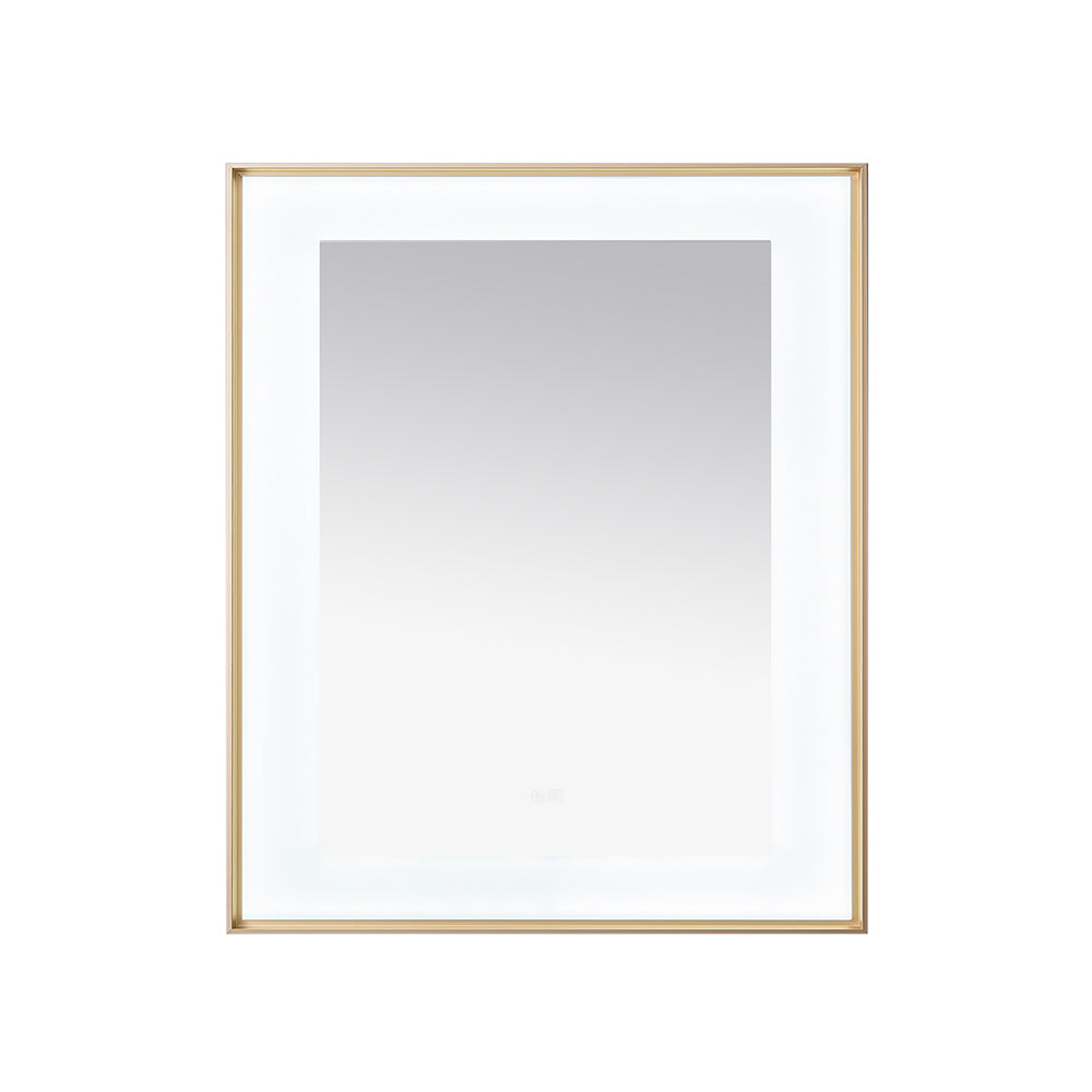 Aquadom Lexington 30"x36" LED Lighted Slim Frame Mirror with Defogger