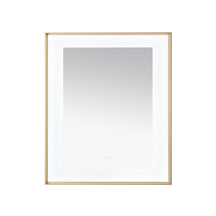 Aquadom Lexington 30"x36" LED Lighted Slim Frame Mirror with Defogger