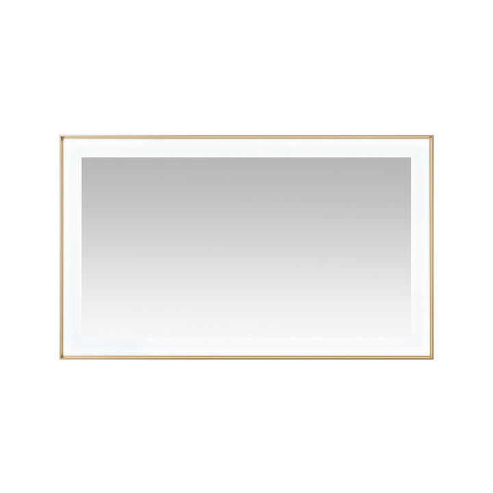 Aquadom Lexington 60"x36" LED Lighted Slim Frame Mirror with Defogger