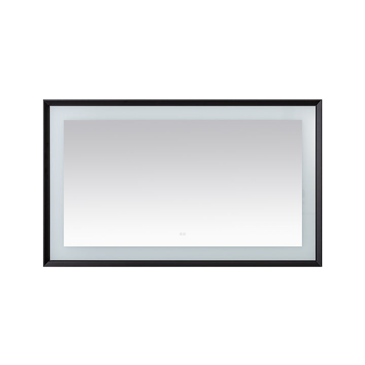 Aquadom Madison 60"x36" LED Lighted Chamfer Frame Mirror with Defogger