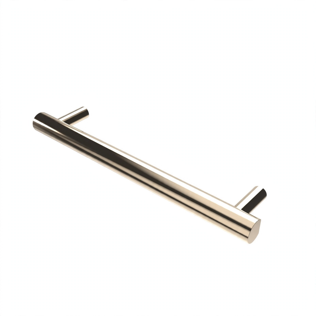 Amba Modello i Round 20 Single Bar Towel Warmer in Polished Nickel
