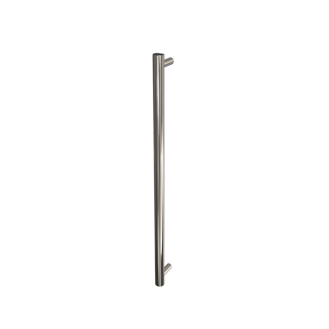 Amba Modello i Round 40 Single Bar Towel Warmer in Polished Nickel