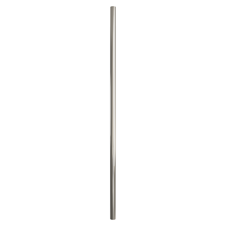 Amba Modello i Round 59 Single Bar Towel Warmer in Polished Nickel — lifestyle view