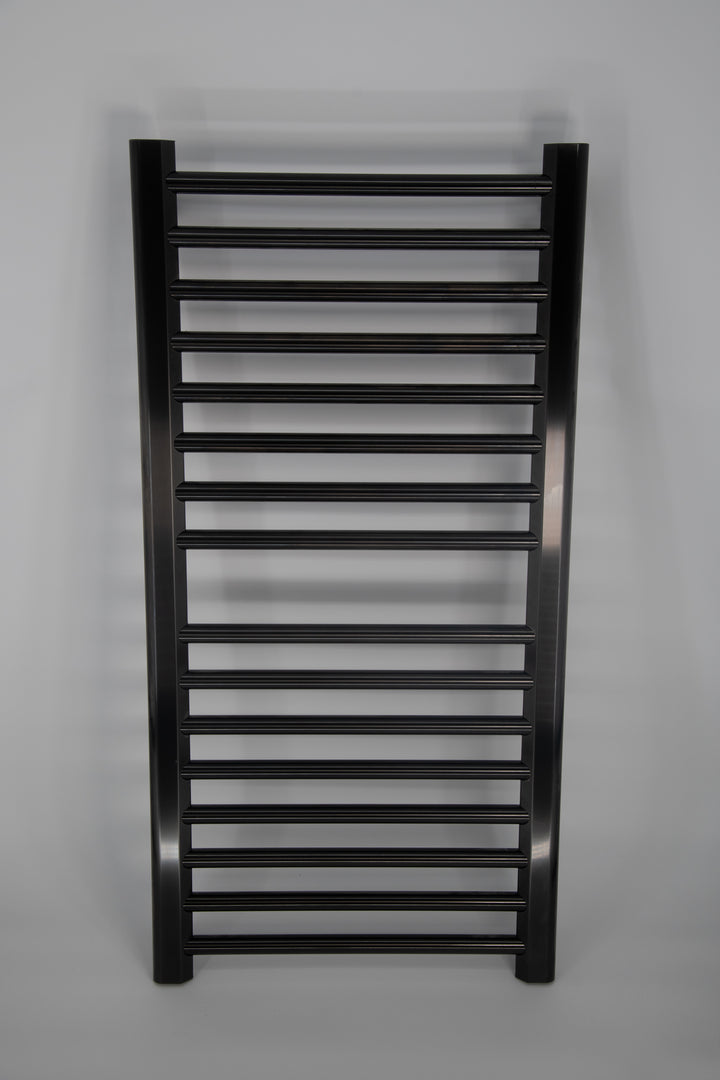Amba Sirio S2142 Hardwired Towel Warmer in PVD Brushed Black