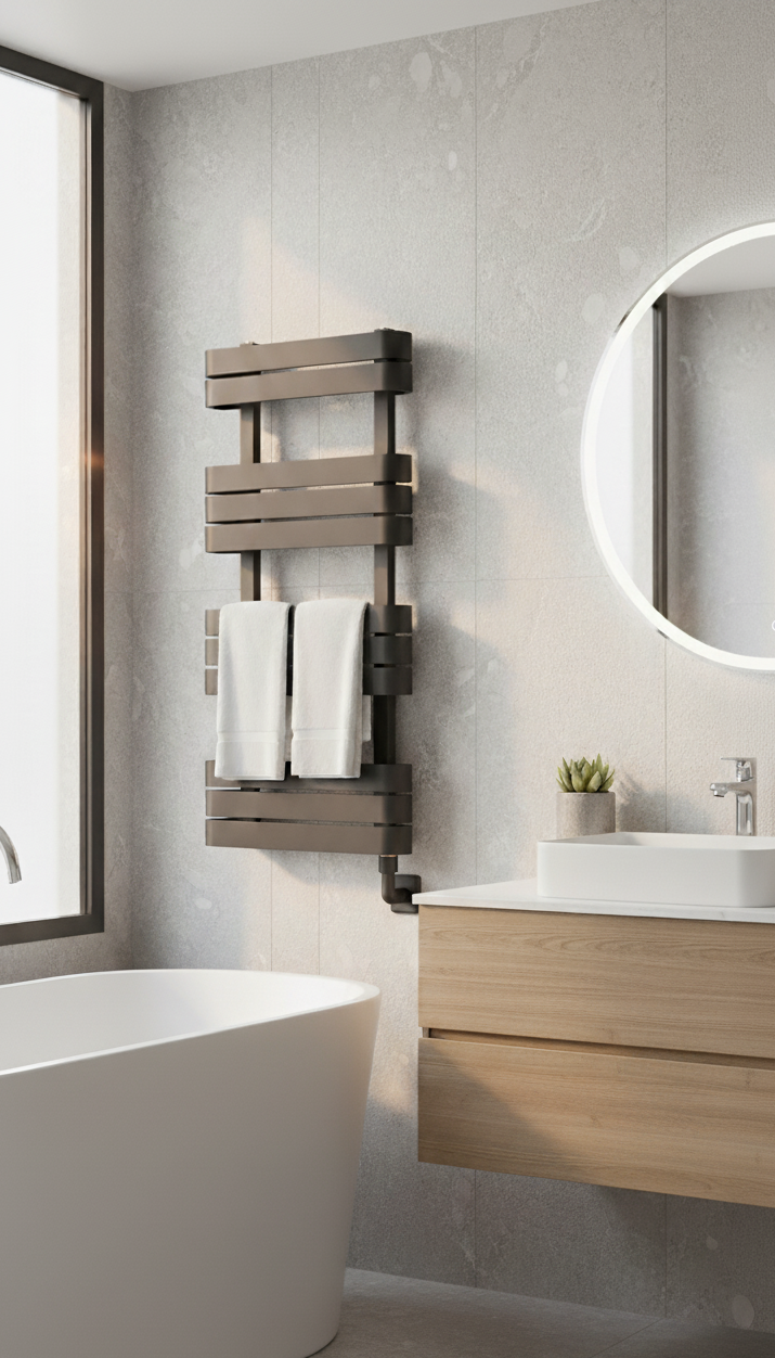 Calmova SierraCA040 Hardwired TowelWarmer_Rack