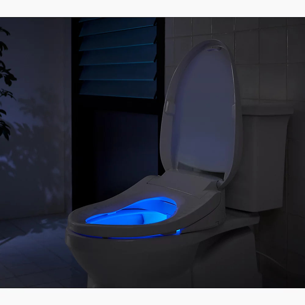 Kohler C3®-455 Elongated bidet toilet seat with remote control