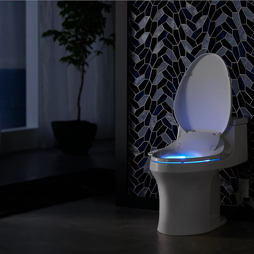 Kohler C3®-230 Elongated bidet toilet seat with remote control