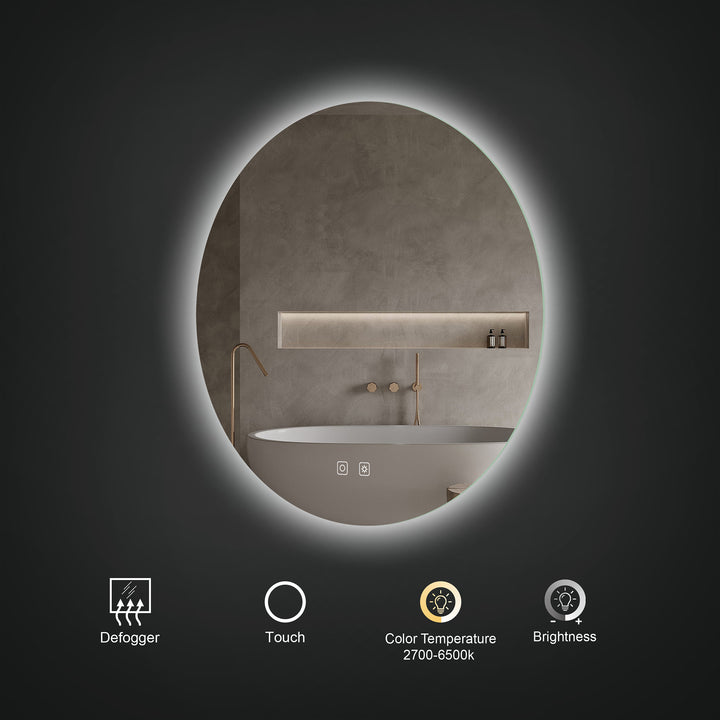 ICO Atlas LED Mirror- only towel warmers
