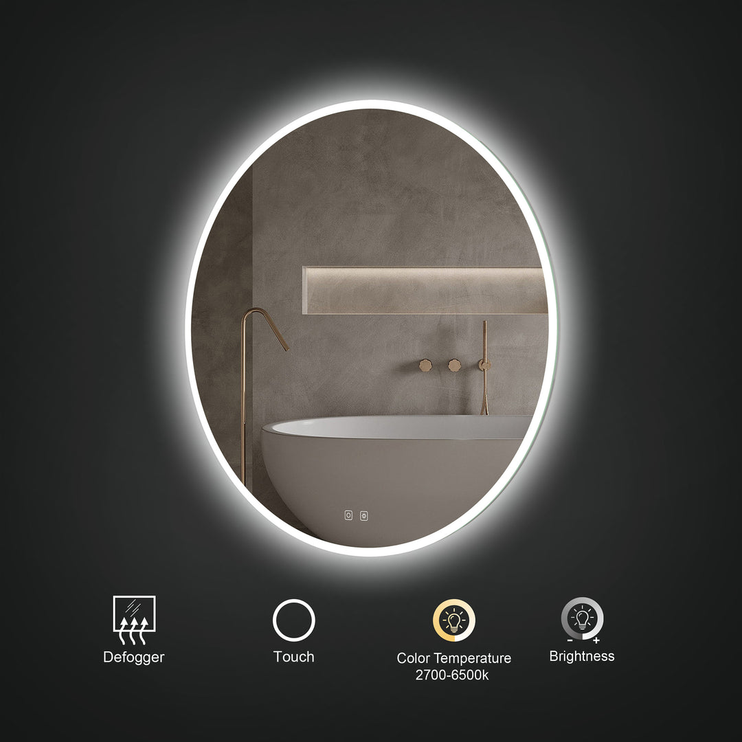 ICO Bennett LED Mirror- only towel warmers