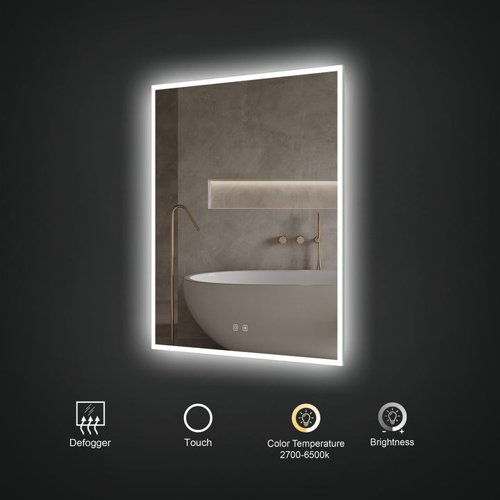 ICO Camden LED Mirror - only towel warmers