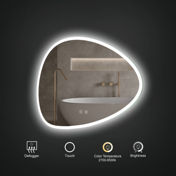 ICO Felix 32″x22″ LED Mirror - only towel warmers