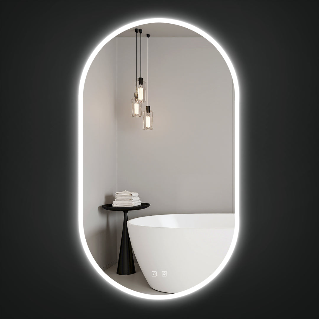 ICO Iris 20″x36″ LED Mirror- only towel warmers