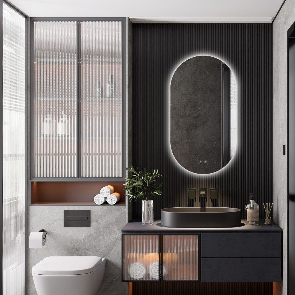 ICO Lexi 20"x36" LED Mirror only towel warmers