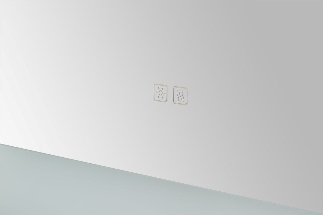 Aquadom Lexington 30"x36" LED Lighted Slim Frame Mirror with Defogger