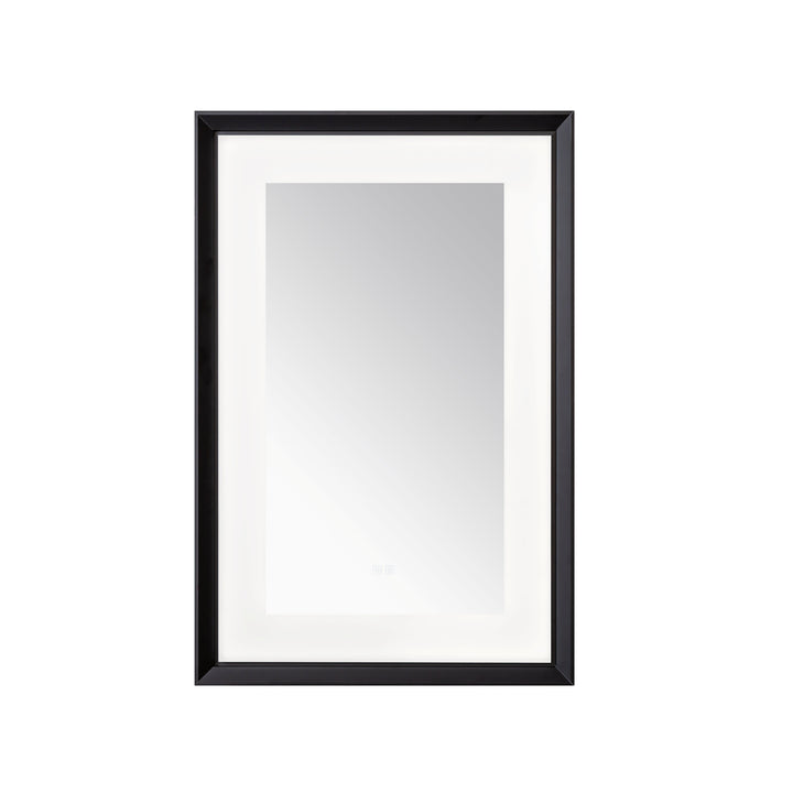 Aquadom Madison 24"x36" LED Lighted Chamfer Frame Mirror with Defogger
