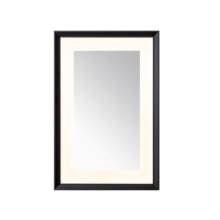 Aquadom Madison 24"x36" LED Lighted Chamfer Frame Mirror with Defogger