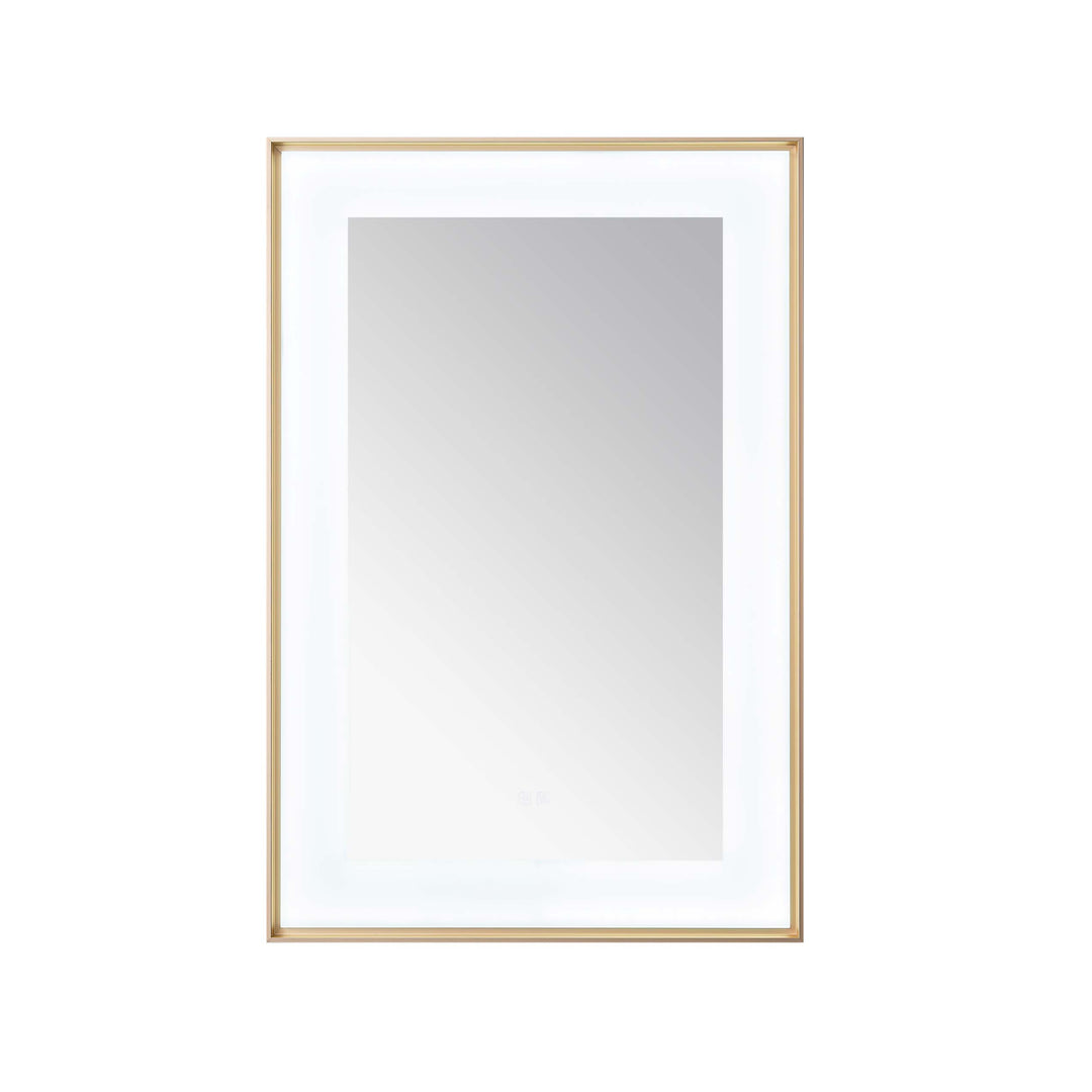 Aquadom Lexington 24"x36" LED Lighted Slim Frame Mirror with Defogger