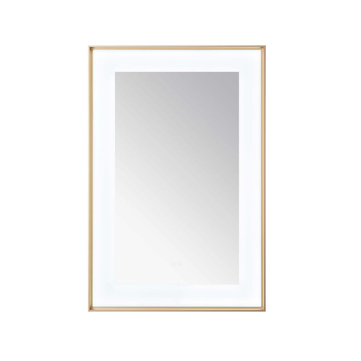 Aquadom Lexington 24"x36" LED Lighted Slim Frame Mirror with Defogger